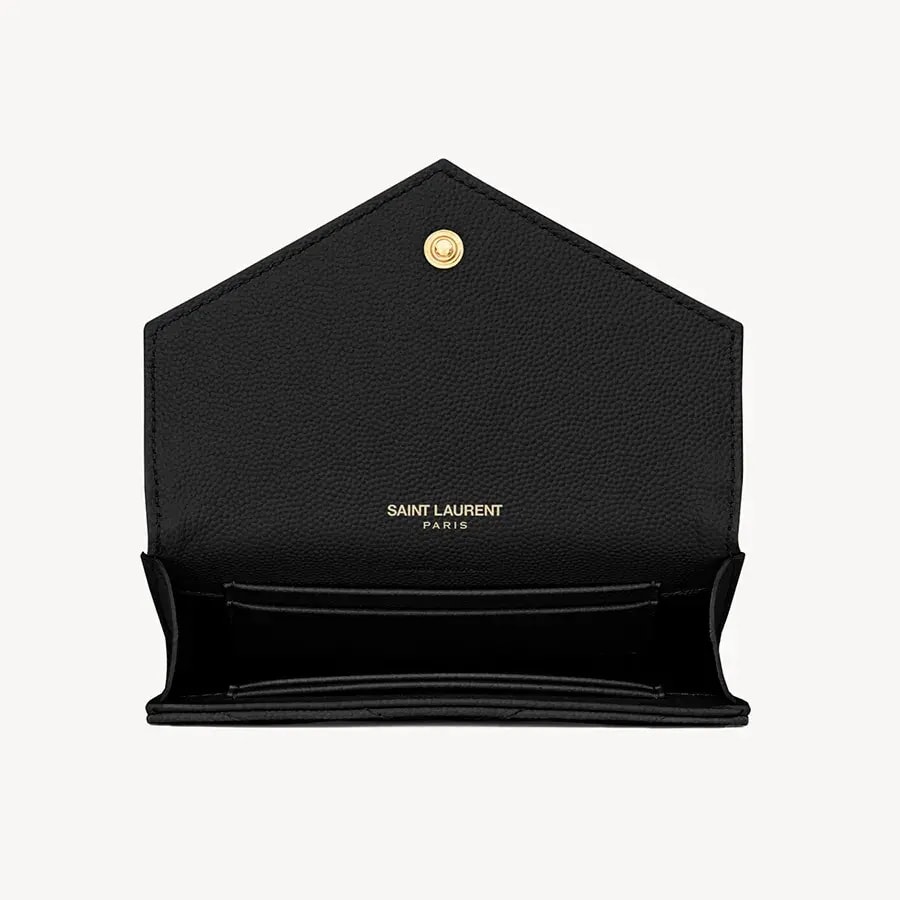 Ví YSL Saint Laurent 'Black' 414404BOW011000 — ảnh 4
