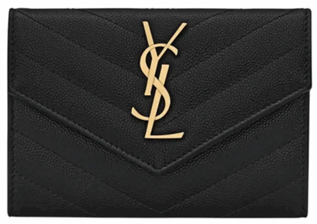 Ví YSL Saint Laurent 'Black' 414404BOW011000