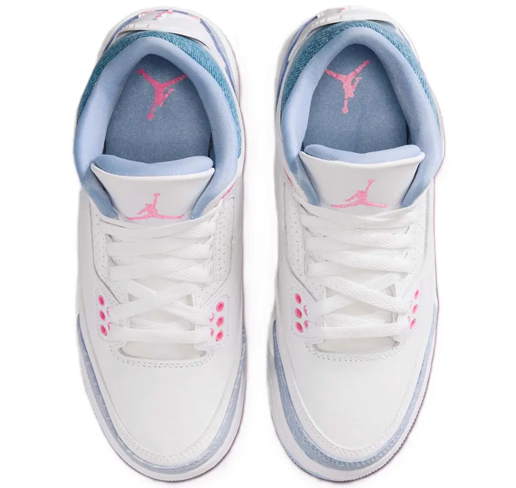 Giày Nike Air Jordan 3 Retro GS ‘White Cobalt Bliss’ HQ0784-101 — ảnh 4