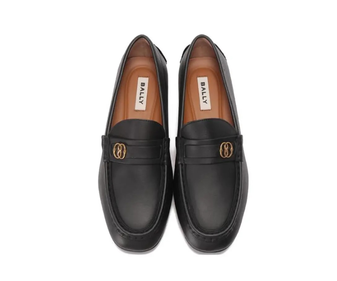 Giày Bally Keeper Moccasin Leather ‘Black’ 6304973 — ảnh 2