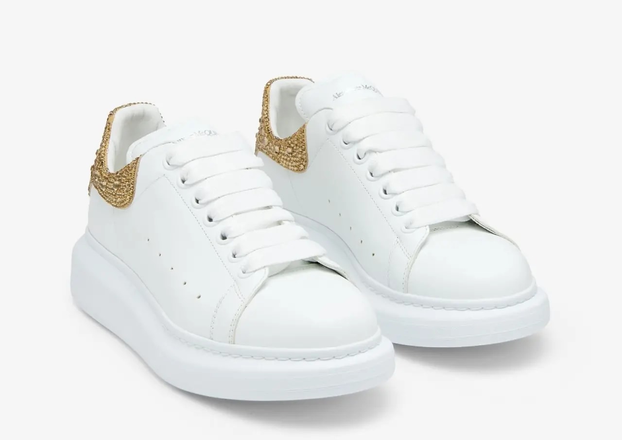 Giày Alexander McQueen ‘Gold’ 666407WIAE79170 — ảnh 2