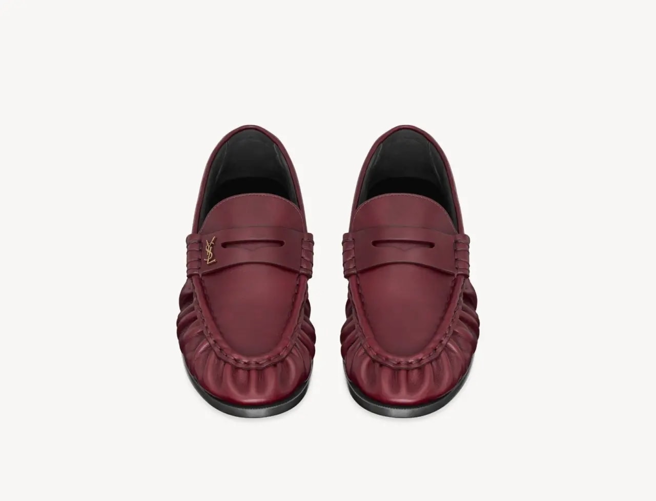 Giày Saint Laurent ‘Dark Ruby’ 818908AAFFI6159 — ảnh 2