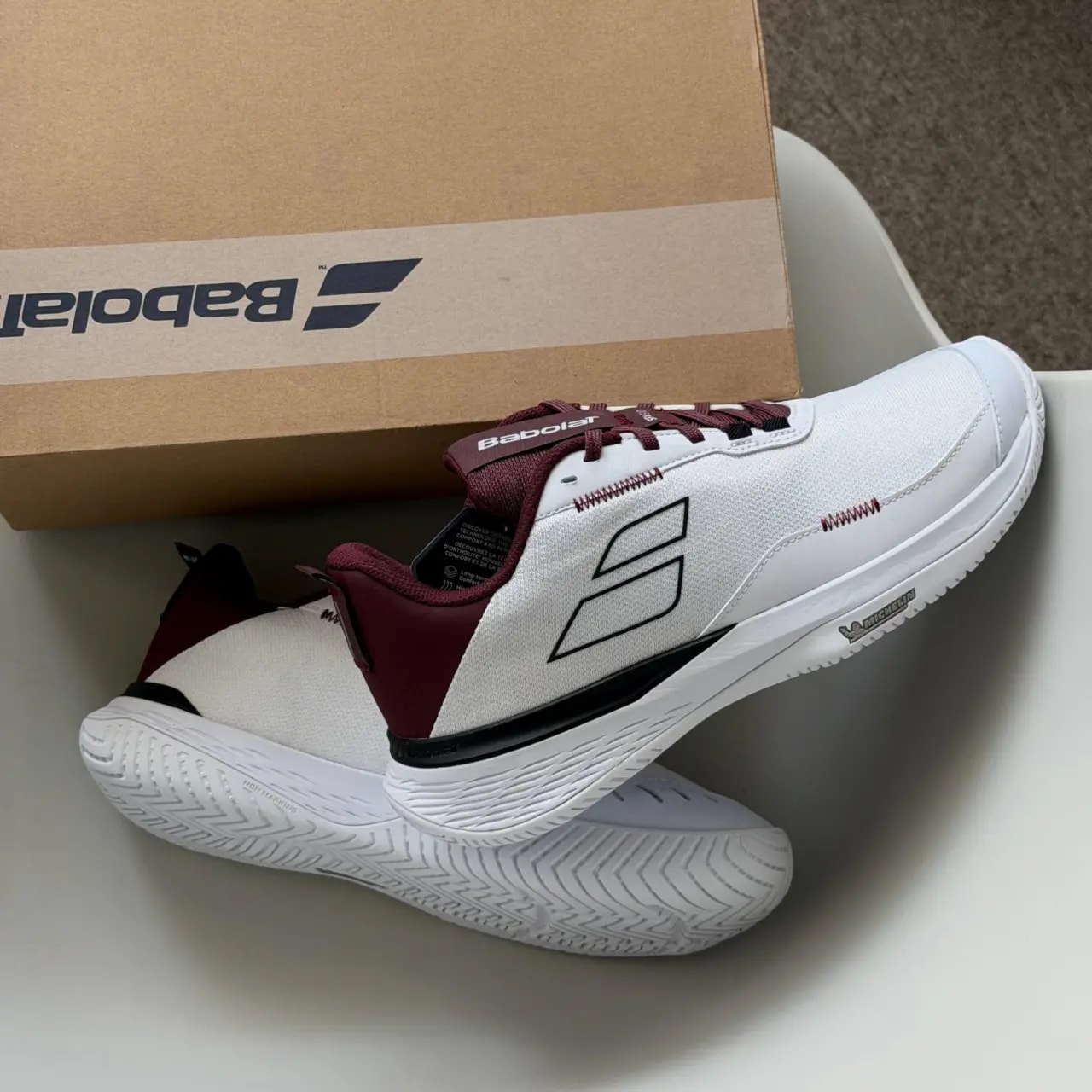 Giày Babolat SFX Evo ‘White’ 3A0F25A555-1109 — ảnh 3