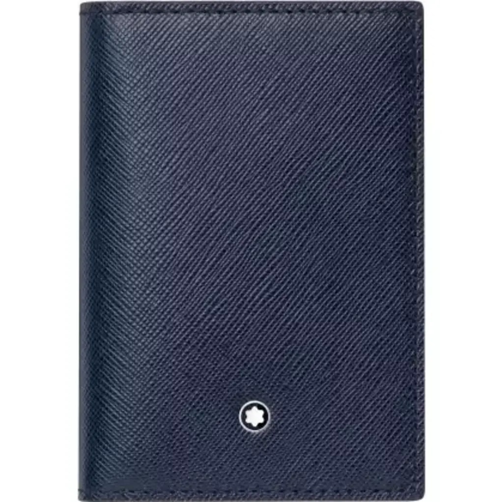 Ví Montblanc Sartorial Card Holder 'Blue' MB113225