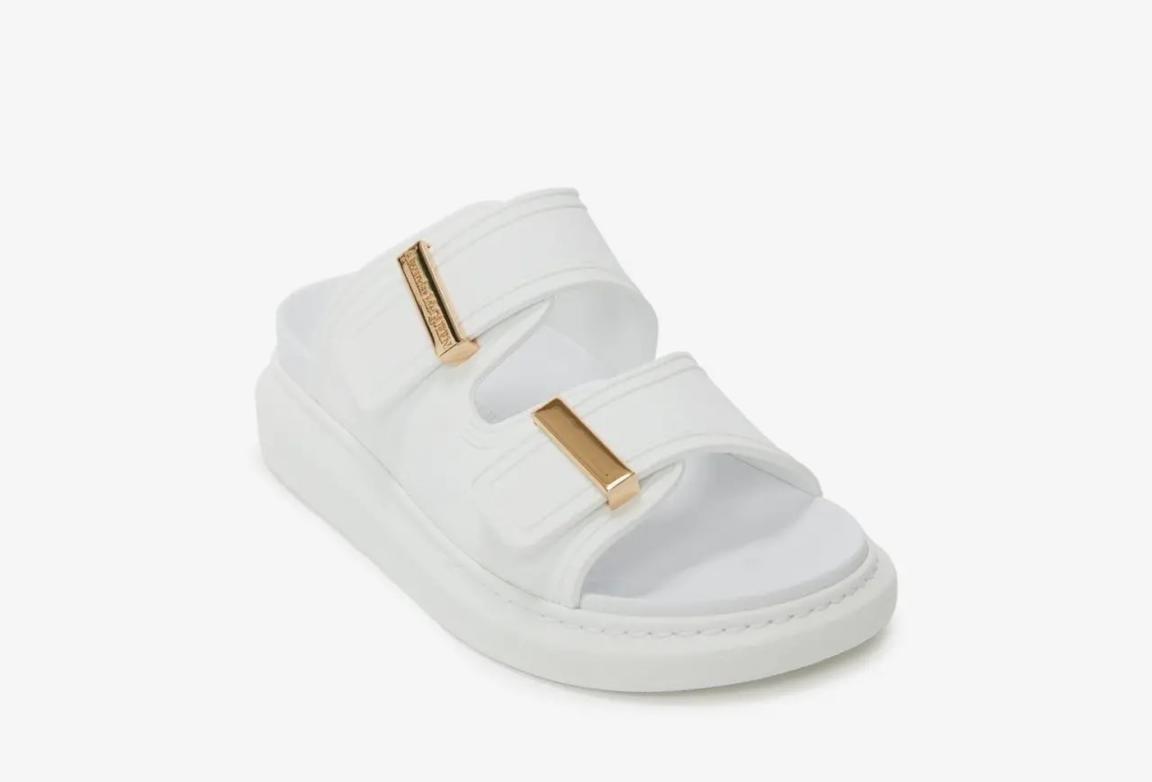 Dép Alexander McQueen Hybrid ‘Ivory’ 658063W4Z529339 — ảnh 2