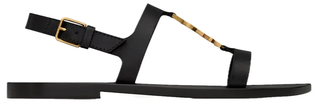 Dép Saint Laurent Cassandra Sandals ‘Black’ 818294DWEDD1000 — kich-thuoc: 37