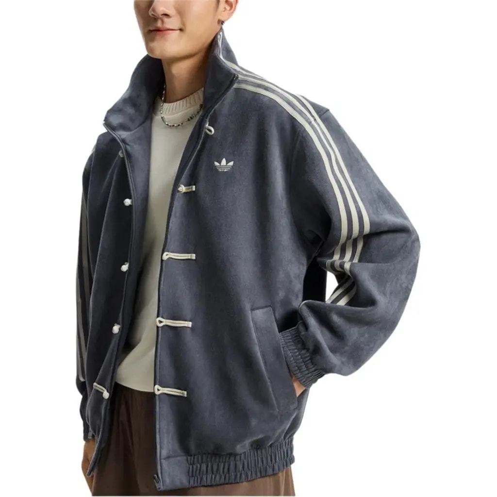 Áo Adidas Originals CTT Jacket Unisex 'Blue Gray' KR0295 — ảnh 4