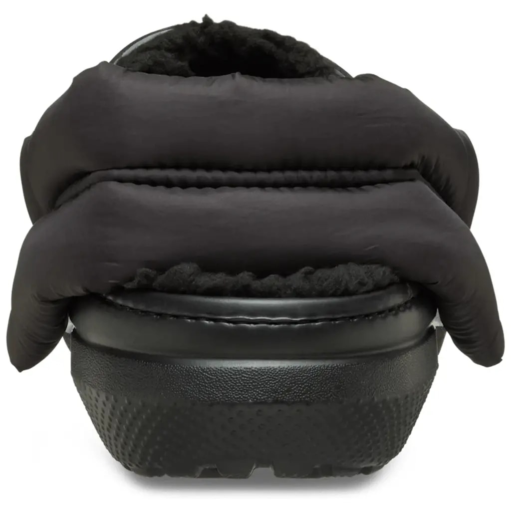 Dép Crocs Puff Strap Lined Clogs 'Black' 211979-001 — ảnh 4