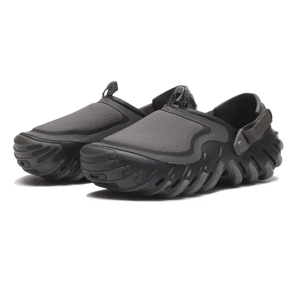 Dép Crocs Echo RO Ripstop Clog 'Black' 211361-001 — ảnh 3