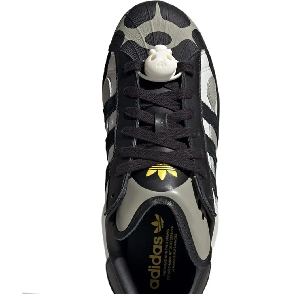 Giày Adidas Superstar 82 OFFGOD:TATE 'White Black' JQ8778 — ảnh 5