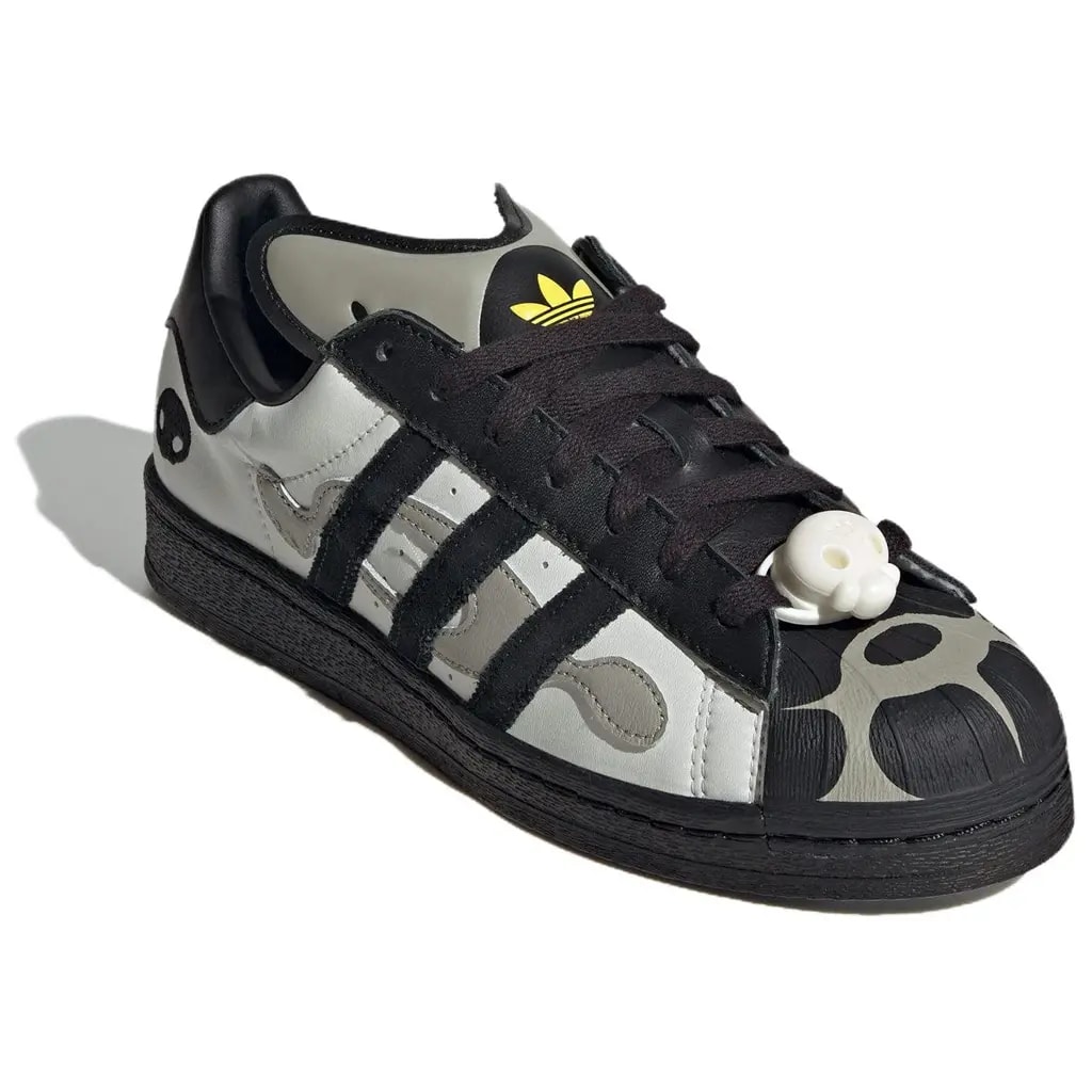 Giày Adidas Superstar 82 OFFGOD:TATE 'White Black' JQ8778 — ảnh 4