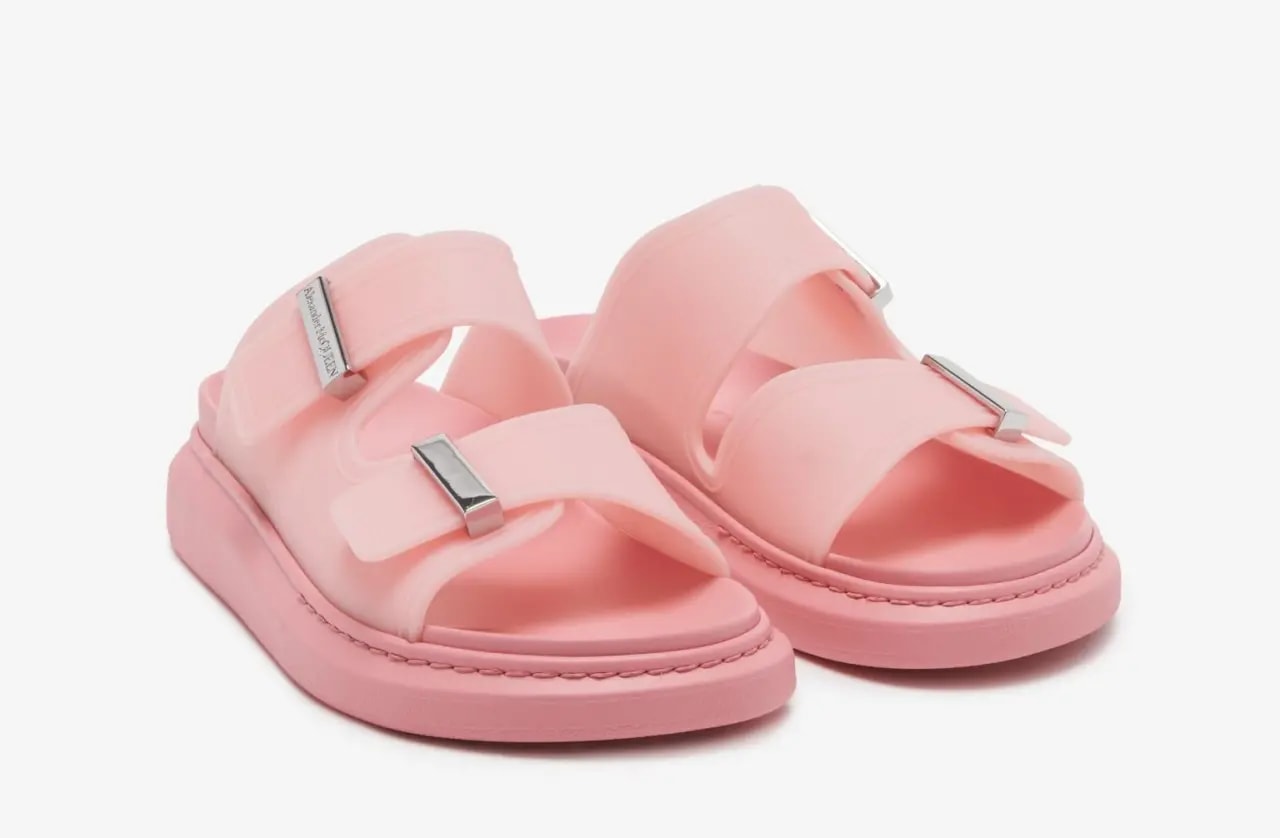 Dép Alexander McQueen ‘Blossom Pink’ 658063W4TM95699 — ảnh 2