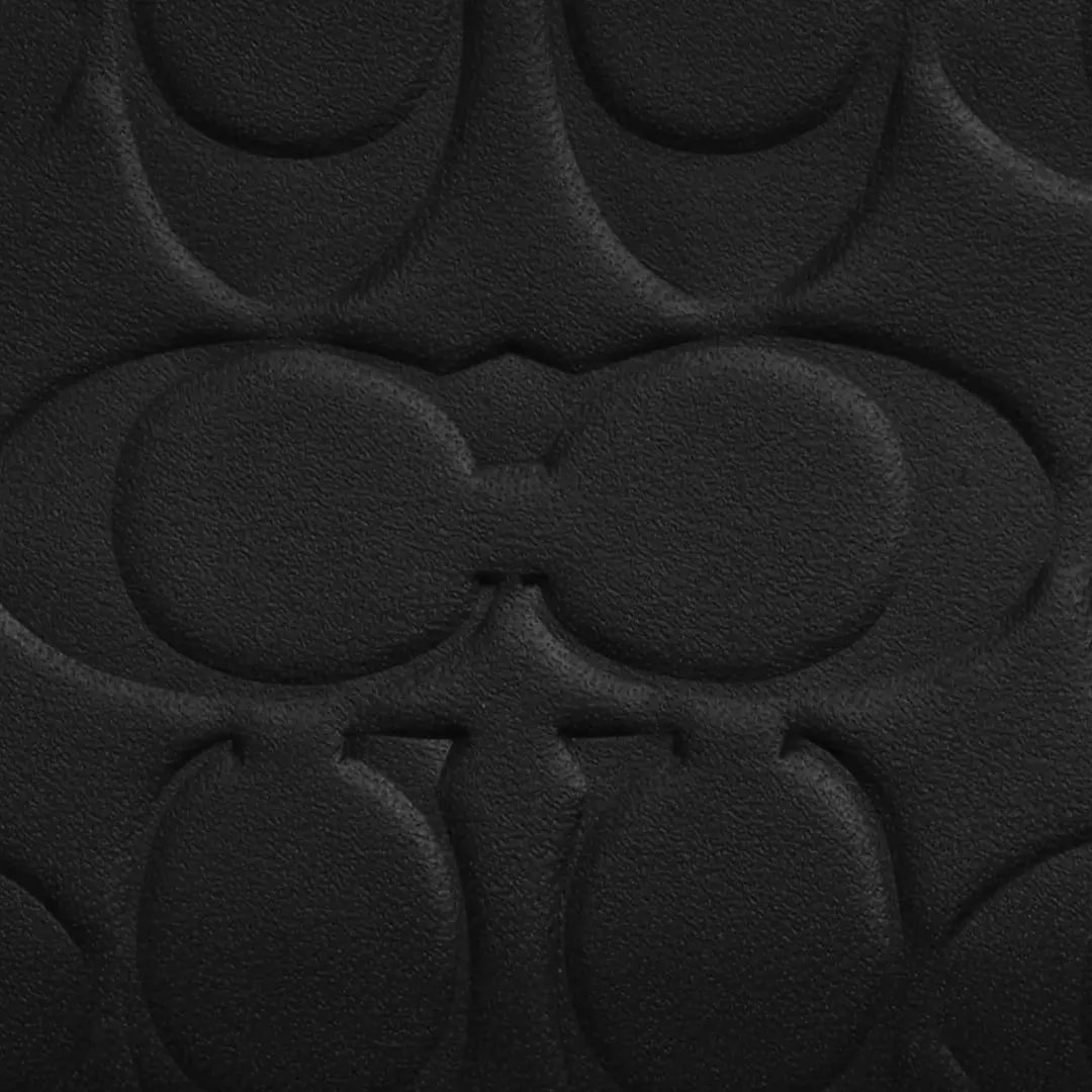 Ví Coach Zip Card Case ‘Black’ CY906-QBBK — ảnh 4