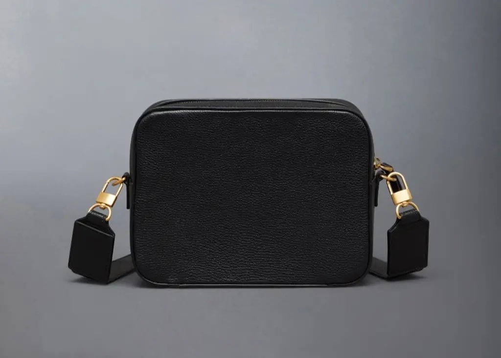 Túi Thom Browne Soft 4-Bar ‘Black’ UAG188A-L0090-001 — ảnh 3