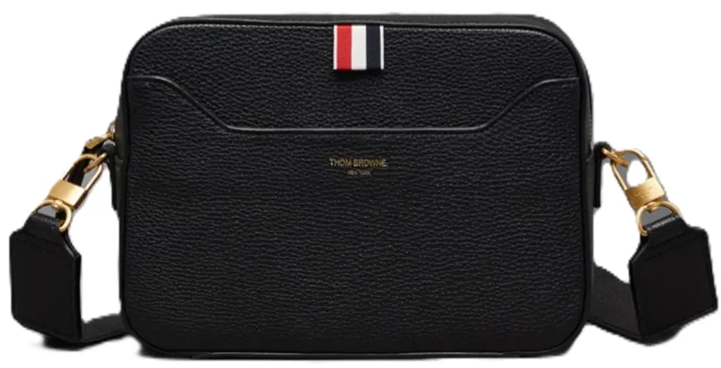 Túi Thom Browne Soft 4-Bar ‘Black’ UAG188A-L0090-001