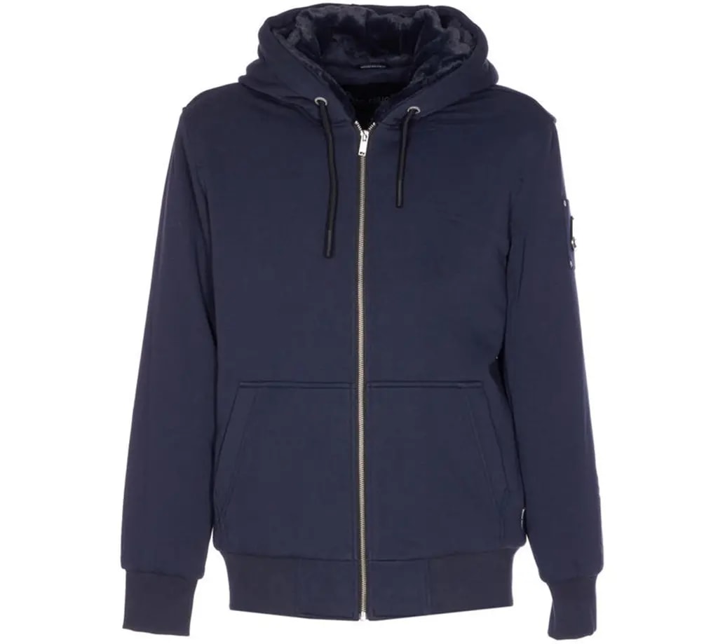 Áo Moose Knuckles Sweaters ‘Blue’ M35MS600EV-1842 — kich-thuoc: L