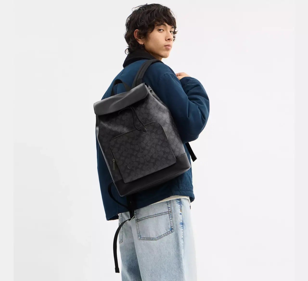 Balo Coach Turner Backpack 'Black' CCQ49-QBMI5 — ảnh 2