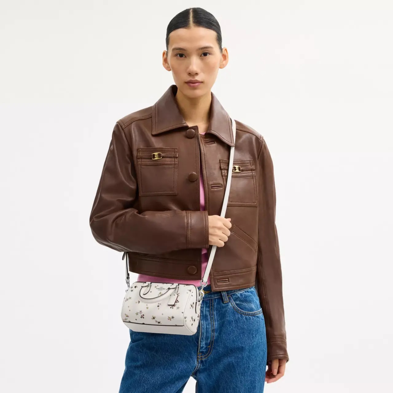 Túi Coach Rowan Crossbody 'Black' CCI68-SVCAH — ảnh 2
