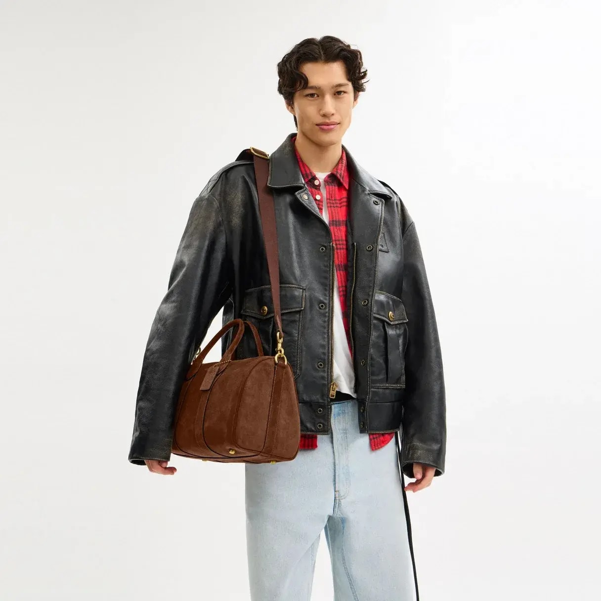 Túi Coach Compass Bag 35 'Brown' CCW80-WBR — ảnh 2