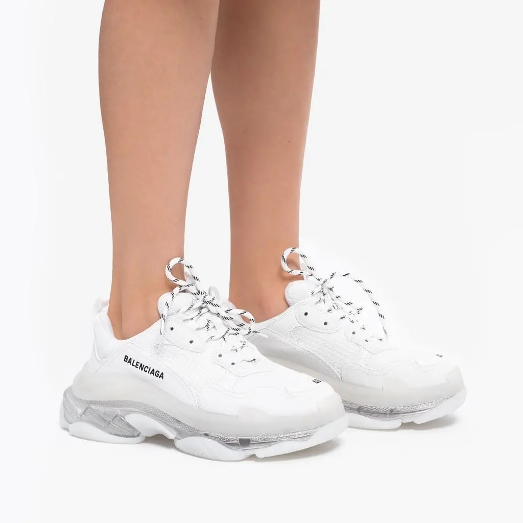Giày Balenciaga Triple S 'White' 544351W2FB19000 — ảnh 2