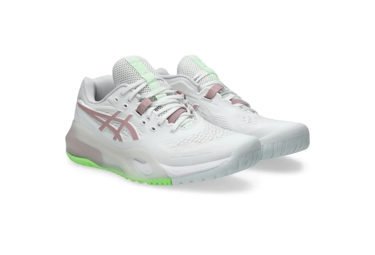 Giày Asics Gel-Resolution X ‘White’ 1042A279-104 — ảnh 3