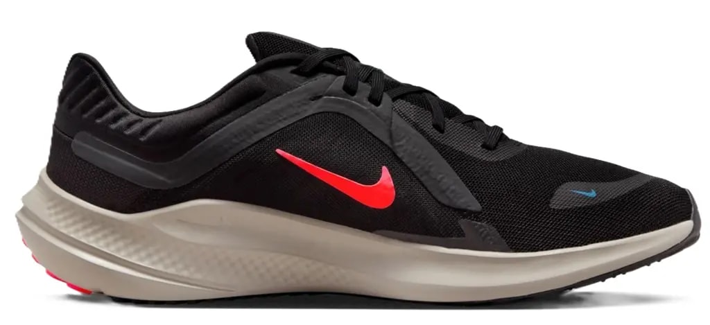 Giày Nike Quest 5 'Black Bright Crimson' DD0204-005 — kich-thuoc: 38