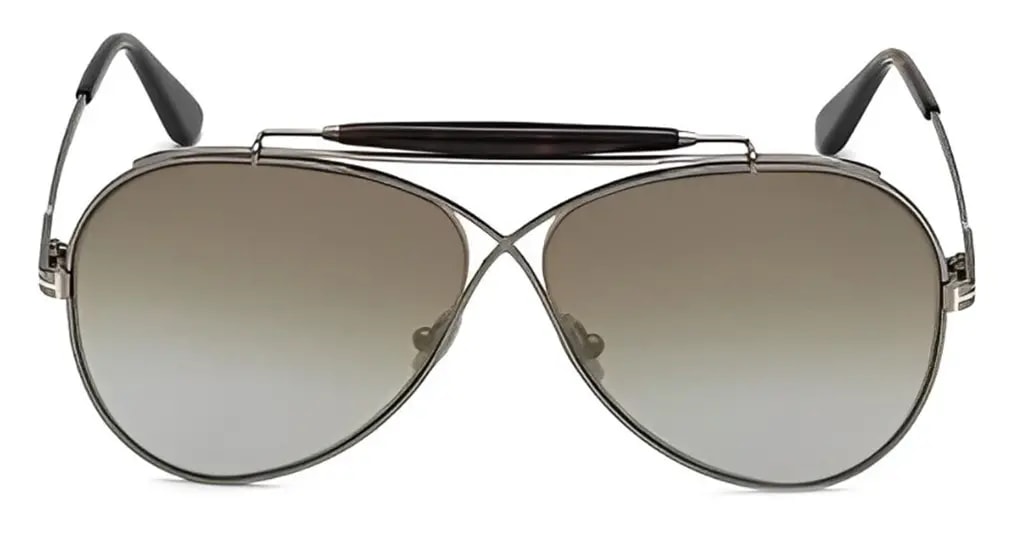 Kính Tom Ford Aviator Frame Sunglasses 'Grey' FT081808G