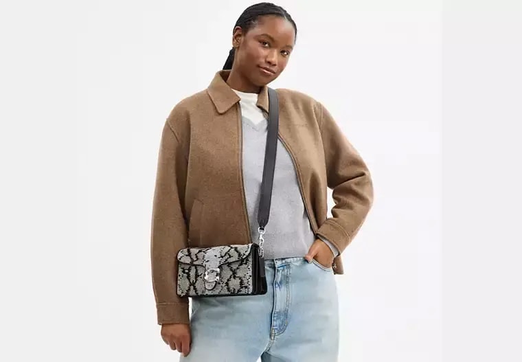 Túi Coach Tabby Shoulder Bag 'Silver' CCW88-LHBLK — ảnh 3