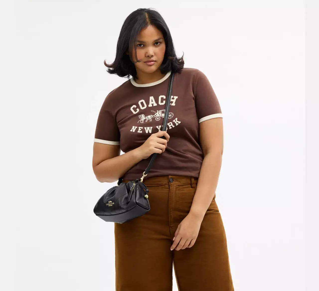 Túi Coach Faye Shoulder Bag 'Black' CCZ54-IMBLK — ảnh 3