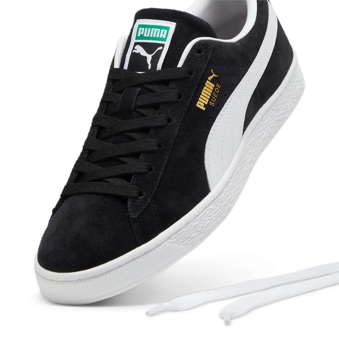 Giày Puma Suede Classic ‘Black White’ 399781-01 — ảnh 3