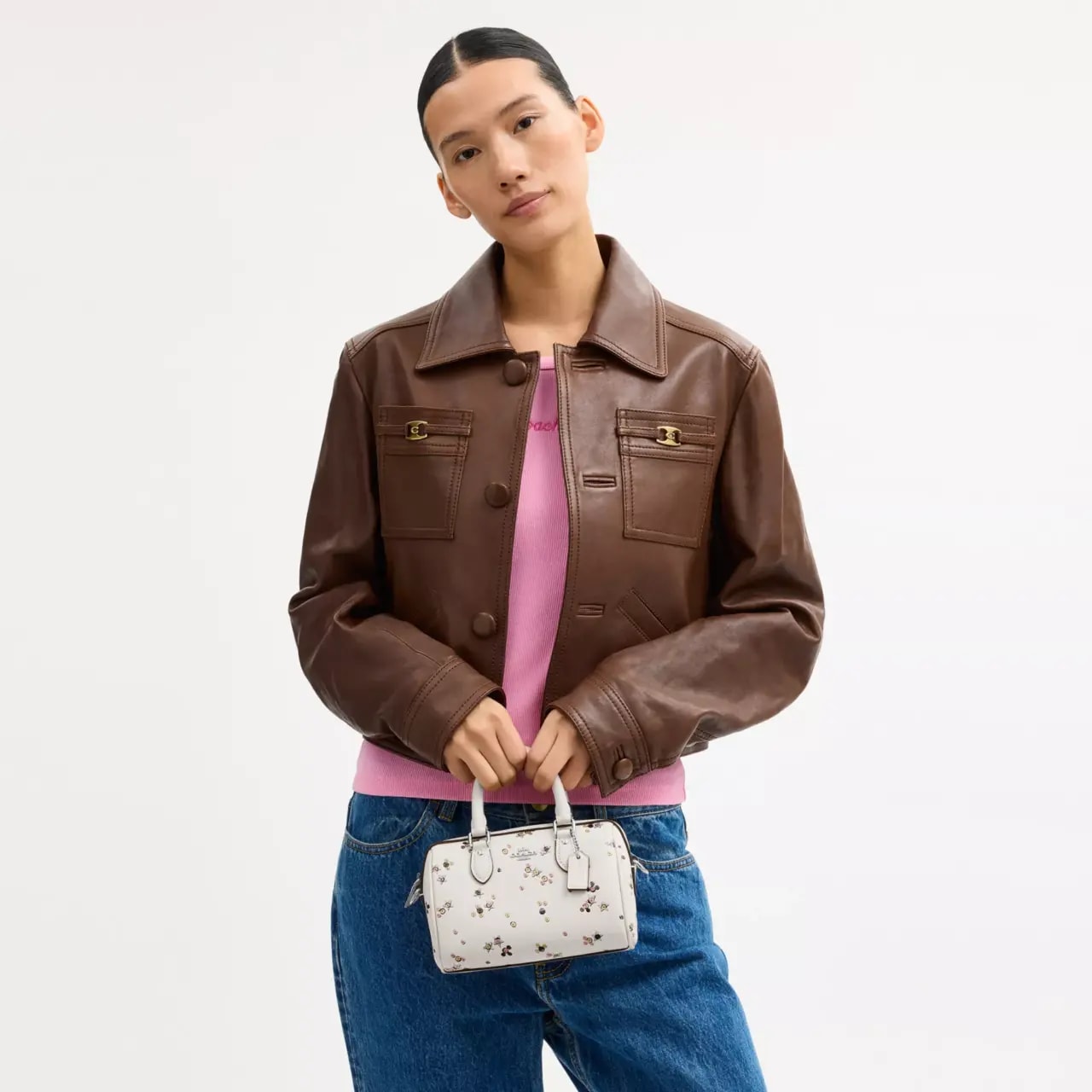 Túi Coach Rowan Crossbody 'Black' CCI68-SVCAH — ảnh 3