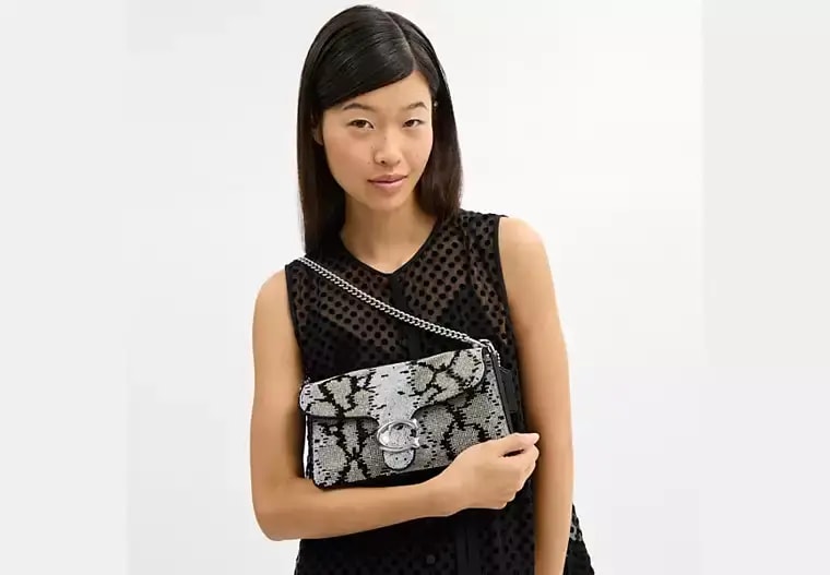 Túi Coach Tabby Shoulder Bag 'Silver' CCW88-LHBLK — ảnh 4