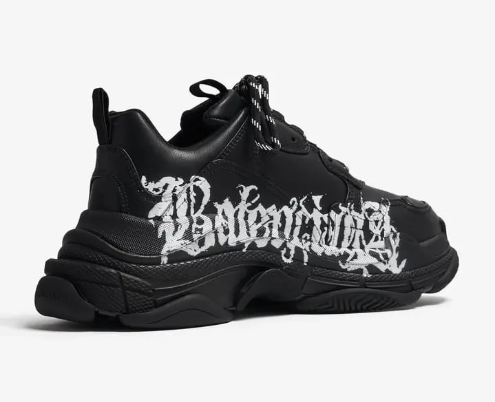 Giày Balenciaga Triple S 'Black' 524039W2FAY1090 — ảnh 3