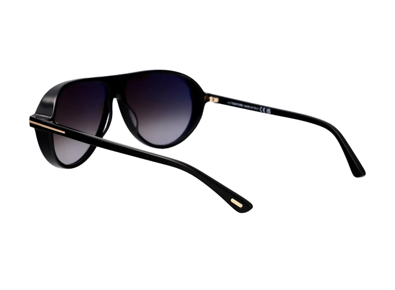 Kính Tom Ford Marcus Sunglasses 'Fumo Grad' FT102301B — ảnh 3