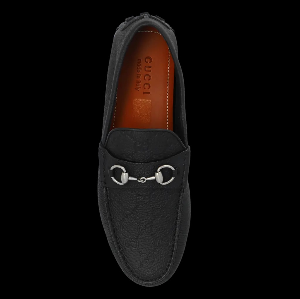 Giày Gucci Driver With Horsebit 'Black' 765859-AADQ4-1000 — ảnh 3
