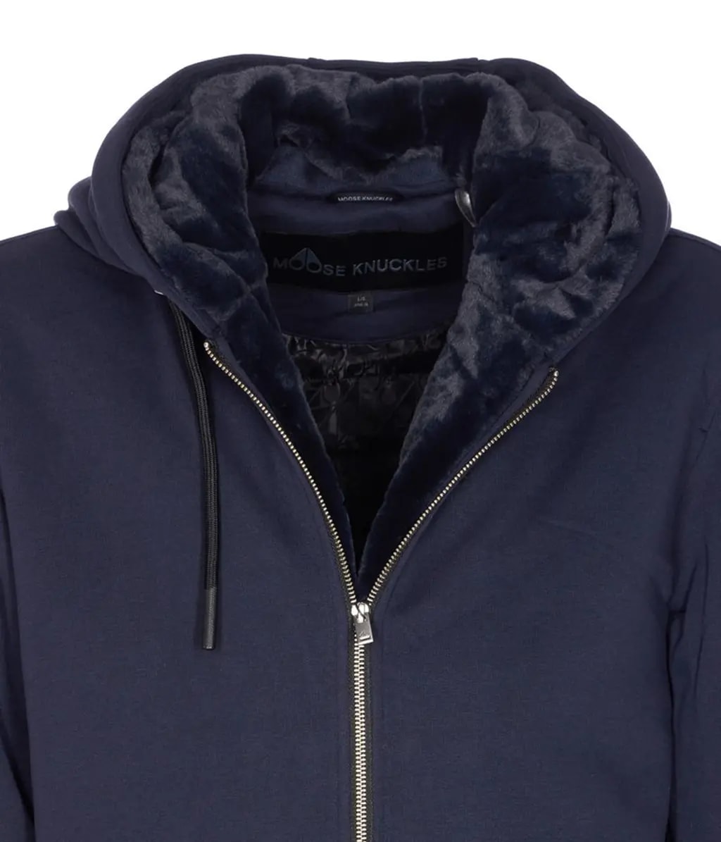 Áo Moose Knuckles Sweaters ‘Blue’ M35MS600EV-1842 — ảnh 4