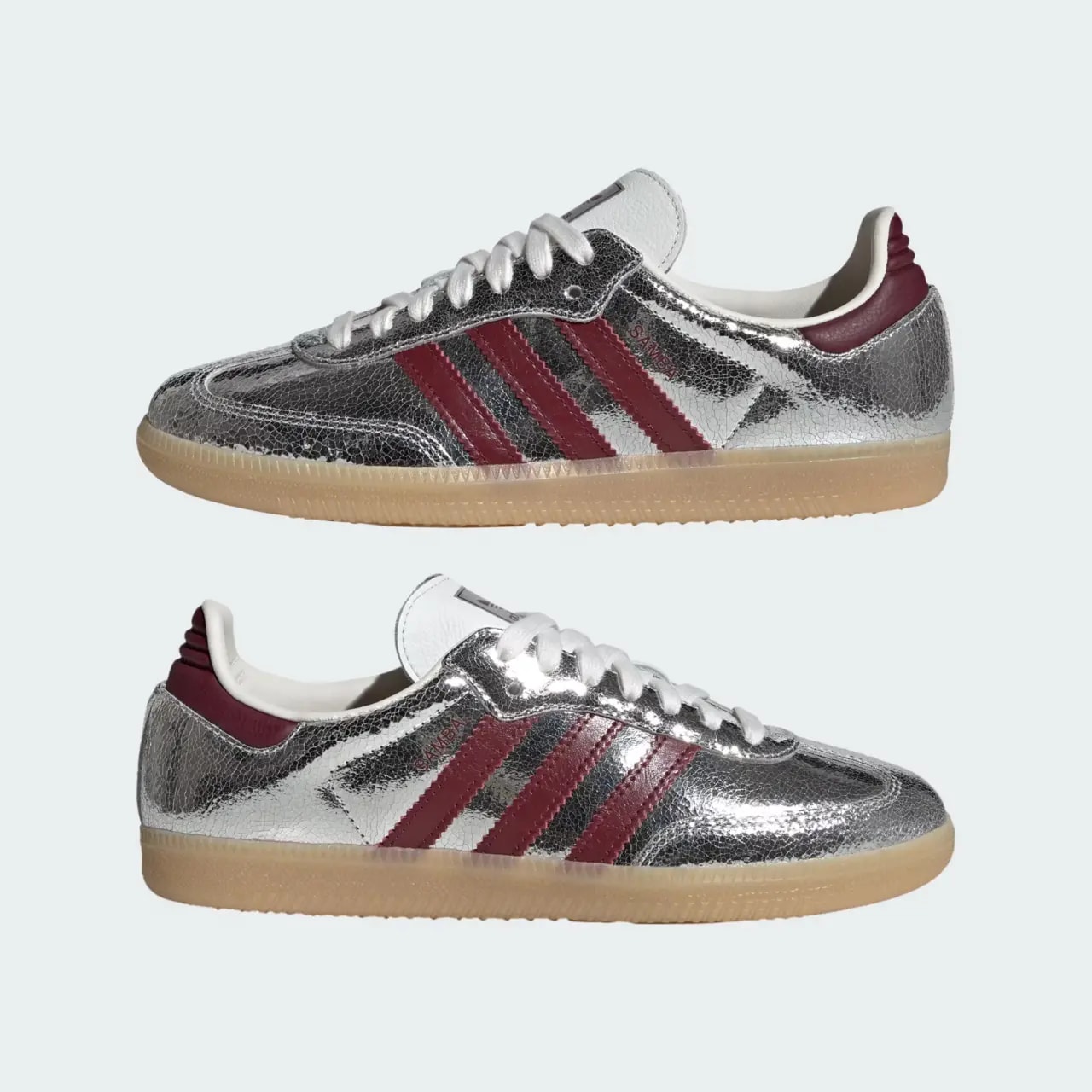 Giày Adidas Samba OG 'Silver Metallic' KI9386 — ảnh 2