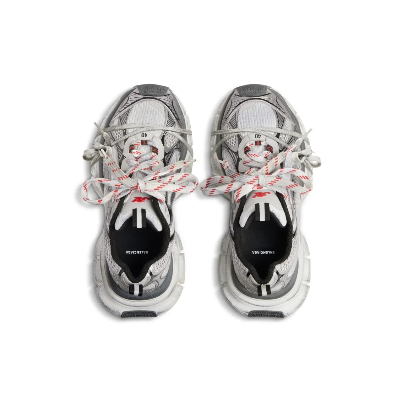Giày Balenciaga 3XL Trainers 'Grey' 734734W3XL51219 — ảnh 3