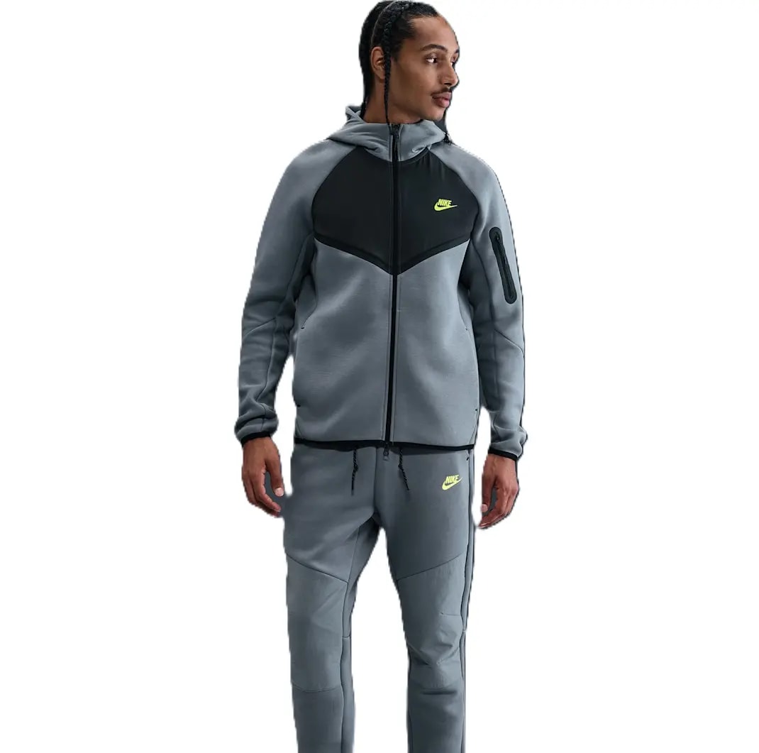 Áo Nike Tech Fleece Windrunner Jacket 'Cool Grey' IH4302-065 — ảnh 2