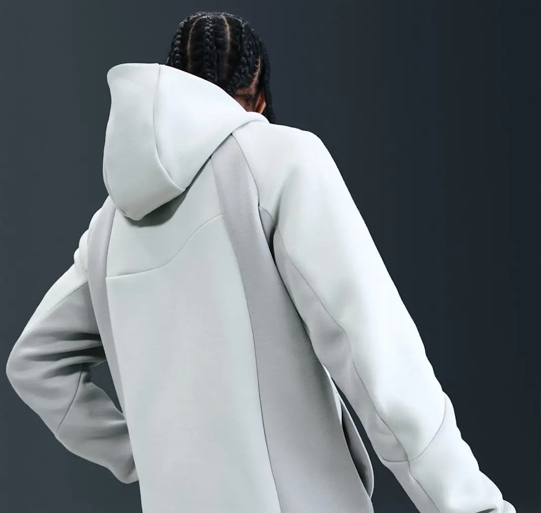 Áo Nike Tech Fleece Windrunner Jacket 'Light Silver' IF1325-034 — ảnh 5