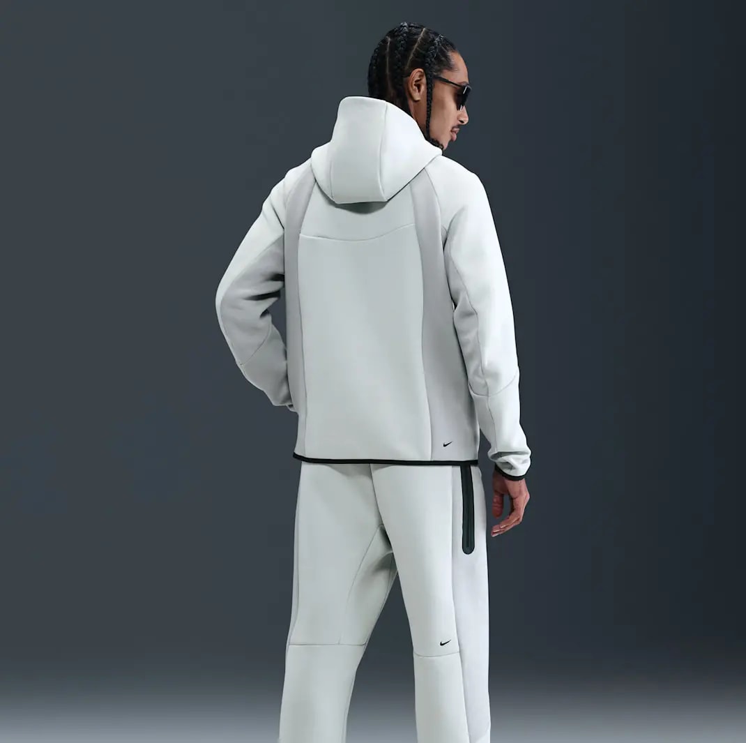 Áo Nike Tech Fleece Windrunner Jacket 'Light Silver' IF1325-034 — ảnh 3