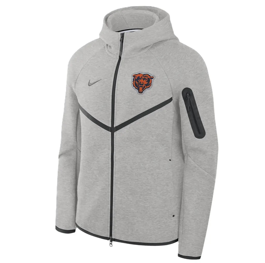 Áo Nike Chicago Bears Tech Fleece Windrunner Jacket 'Dark Grey' 05L4086N7Q-J35 — kich-thuoc: L