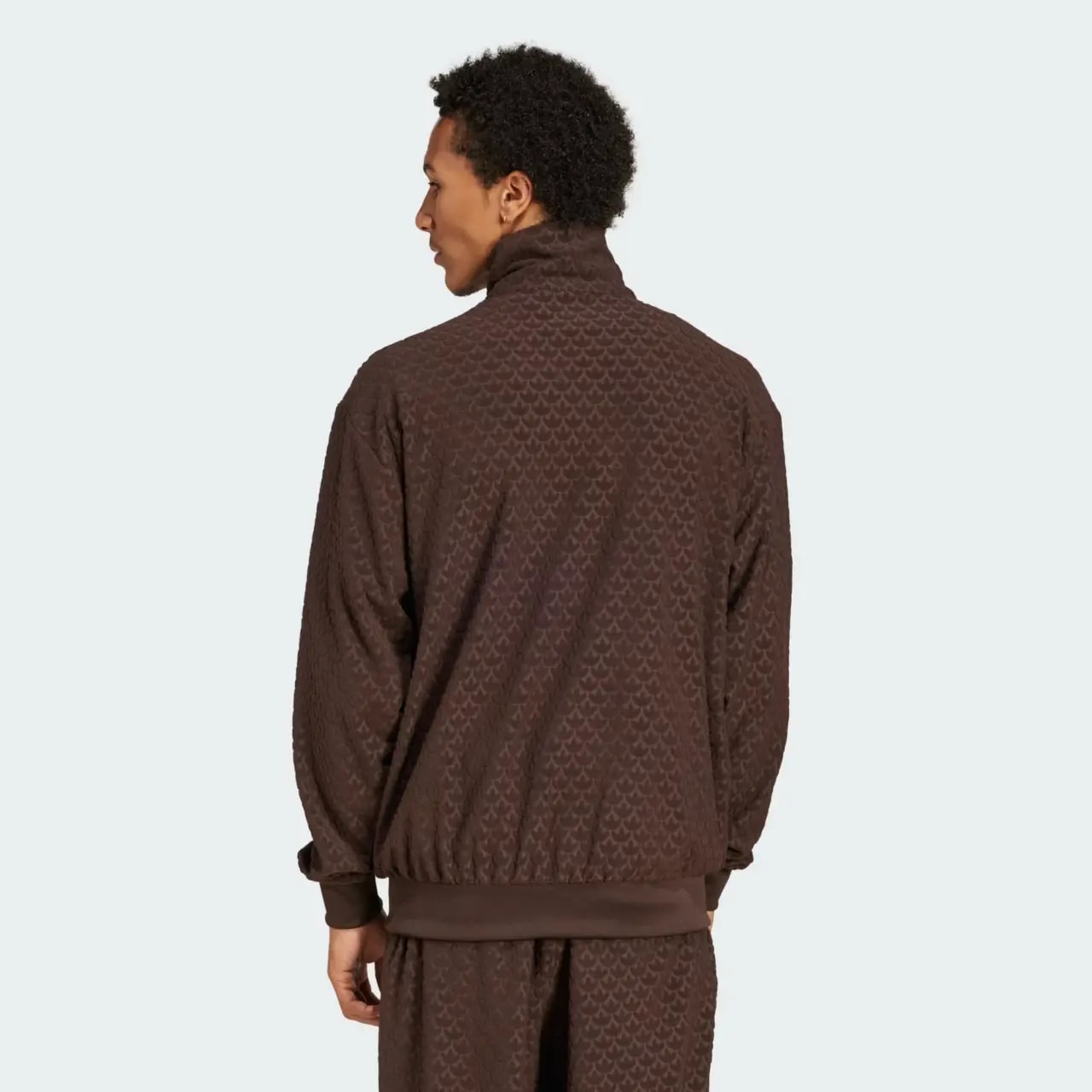 Áo Adidas Originals Monogram 'Dark Brown' JP4419 — ảnh 3