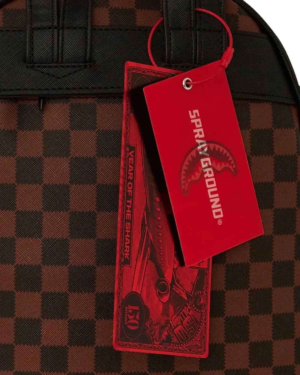 Balo Sprayground Sawtooth Sharks In Paris Savage 'Brown' 910B7833NSZ — ảnh 5