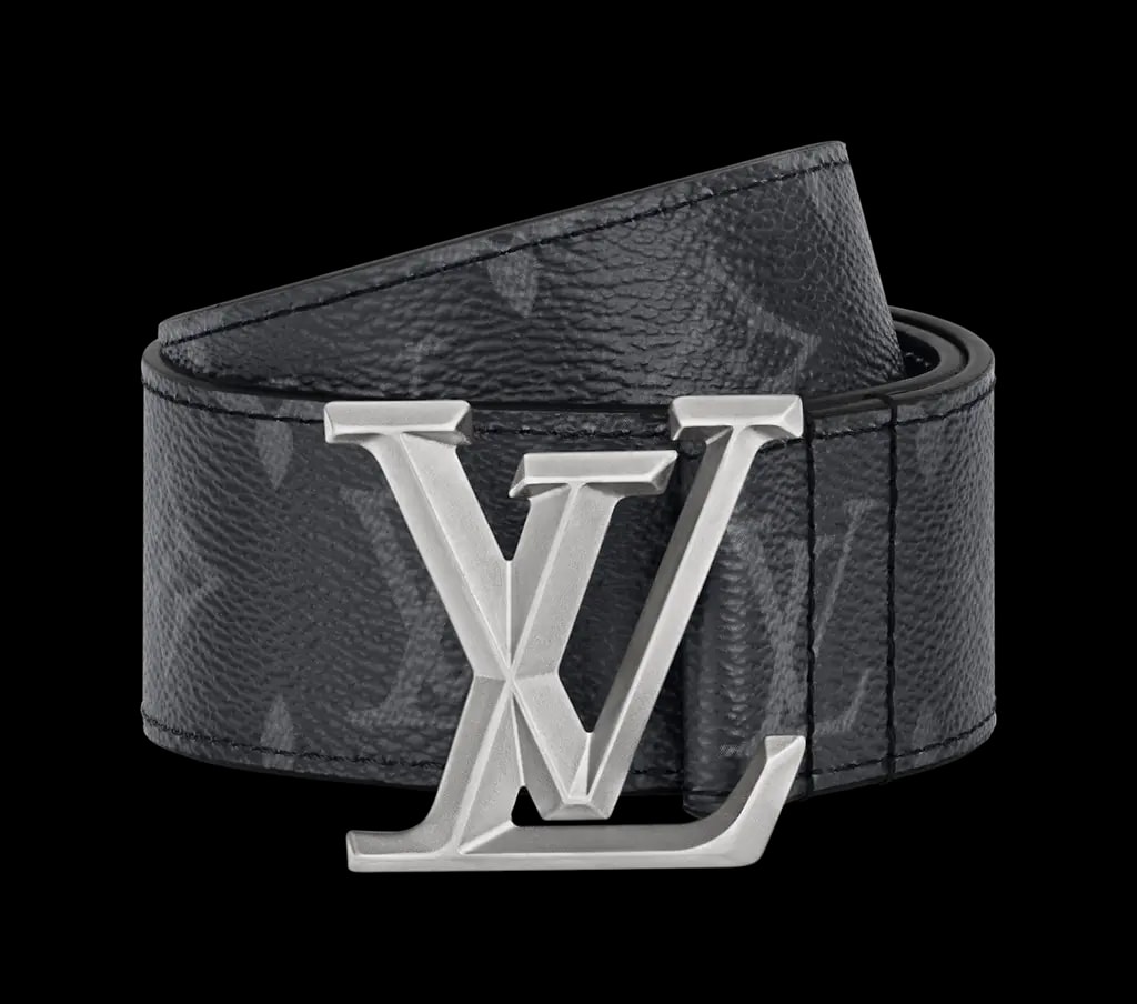 Thắt Lưng Louis Vuitton LV Pyramide 40MM Belt ‘Black’ M0607V — ảnh 2