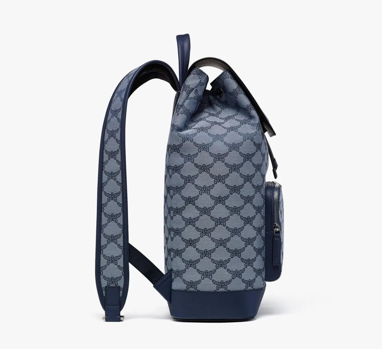 Balo MCM Himmel Drawstring Backpack 'Blue' MMKESAC05LI001 — ảnh 3