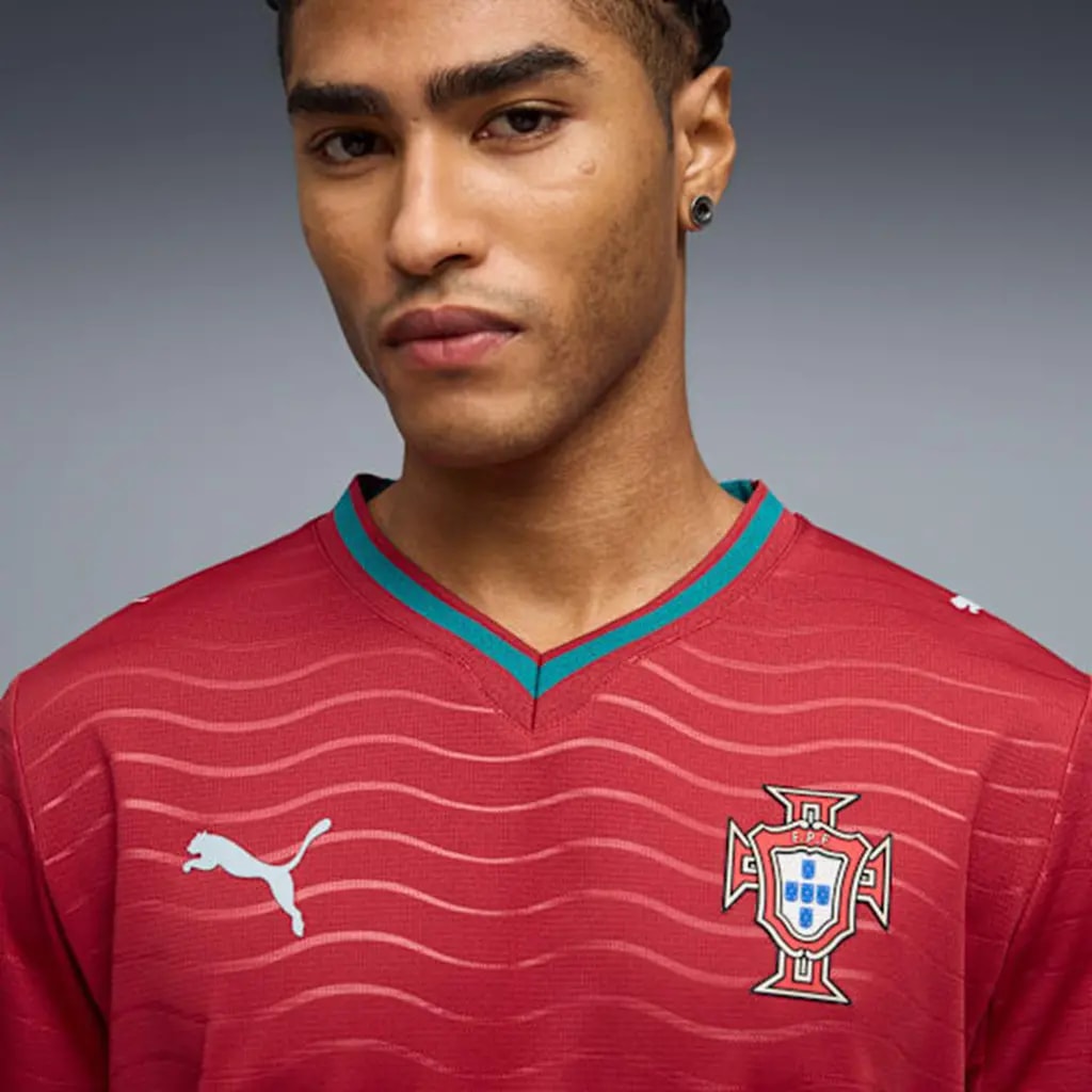 Áo Portugal 2026 Long Sleeve Home Jersey 'Red' 783279-01 — ảnh 4