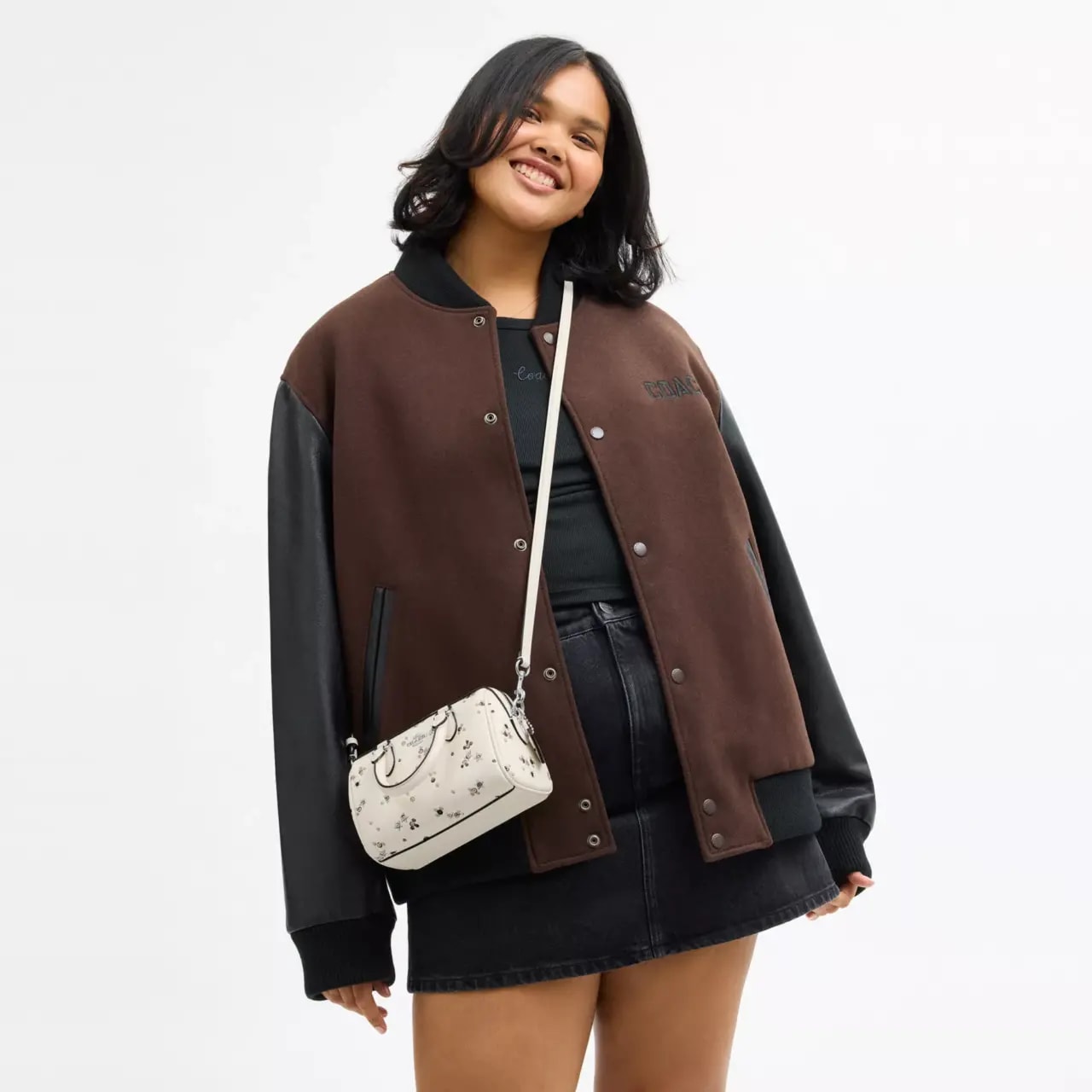 Túi Coach Rowan Crossbody 'Black' CCI68-SVCAH — ảnh 4