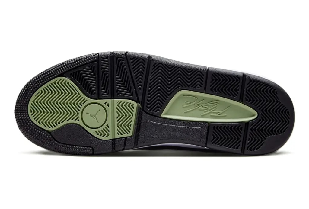 Giày Nike Air Jordan Flight Court 'Oil Green Black' IH4092-386 — ảnh 5