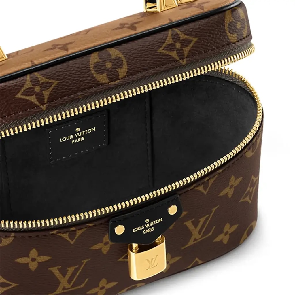 Túi Louis Vuitton Vanity Chain Monogram Reverse ‘Brown’ M47125 — ảnh 2